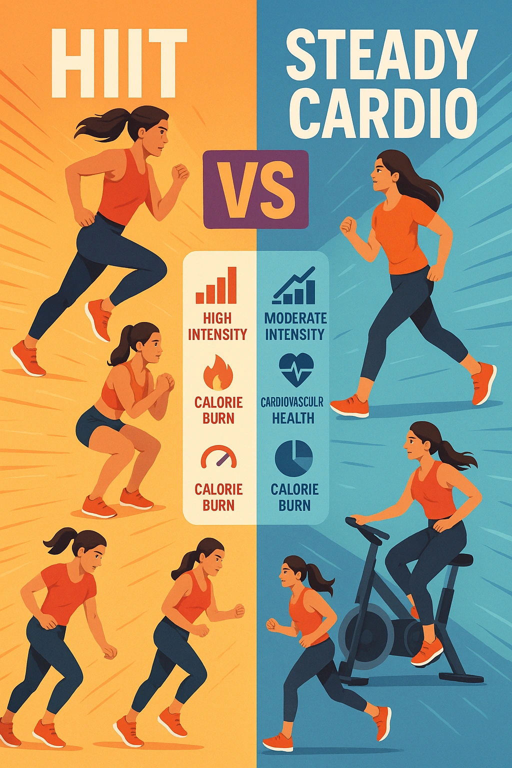 HIIT vs Steady Cardio: Mana yang Lebih Efektif?